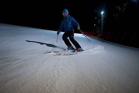 Ski by night - Monte Lussari